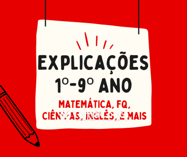 Explicações 1º-9º ano