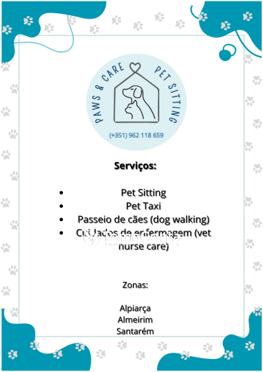 Paws & Care- Petsitting